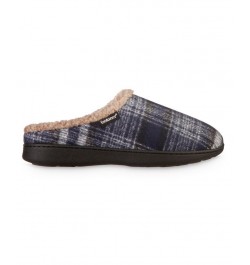 Men's Advanced Memory Foam Plaid Berkley Hoodback Comfort Slippers Multi $16.35 Slippers