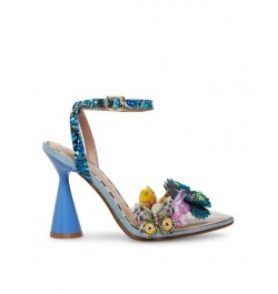 Women's Nadya Closed Toe Butterfly Embellishment Pumps Blue Multi $54.74 Shoes