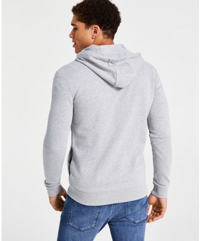 Hugo Boss Men's Daple212 Regular-Fit Full-Zip Hoodie Gray $56.58 Sweatshirt