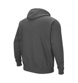 Men's Charcoal South Florida Bulls Arch and Logo Pullover Hoodie $32.44 Sweatshirt