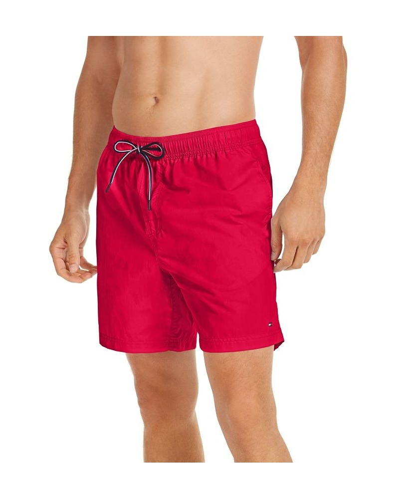 Men's Solid 7" Swim Trunks PD04 $18.12 Swimsuits