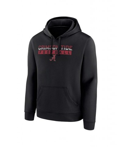 Men's Branded Black Alabama Crimson Tide Favorite Weekend Pullover Hoodie $32.99 Sweatshirt