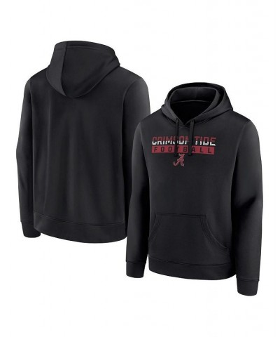 Men's Branded Black Alabama Crimson Tide Favorite Weekend Pullover Hoodie $32.99 Sweatshirt