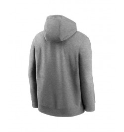 Men's Heathered Gray Los Angeles Rams City Code Club Fleece Pullover Hoodie $35.70 Sweatshirt