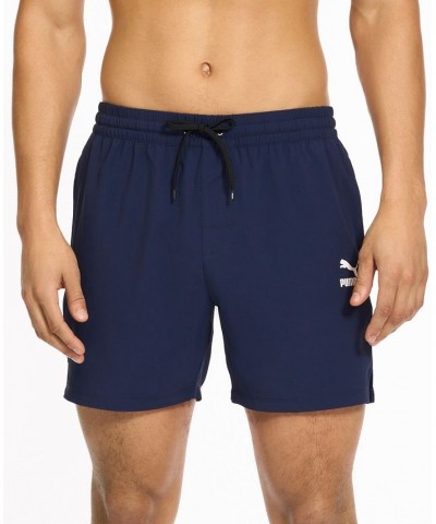 Men's Archive 5-1/2" Swim Trunks Blue $18.33 Swimsuits