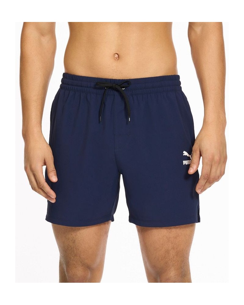 Men's Archive 5-1/2" Swim Trunks Blue $18.33 Swimsuits