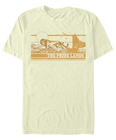 Disney Men's The Lion King Live Action Tonal Pride Lands Poster Short Sleeve T-Shirt Tan/Beige $18.89 T-Shirts