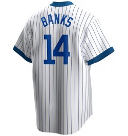 Men's Ernie Banks Chicago Cubs Coop Player Replica Jersey $50.75 Jersey