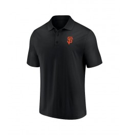 Men's Branded Black San Francisco Giants Winning Streak Polo Shirt $26.65 Polo Shirts