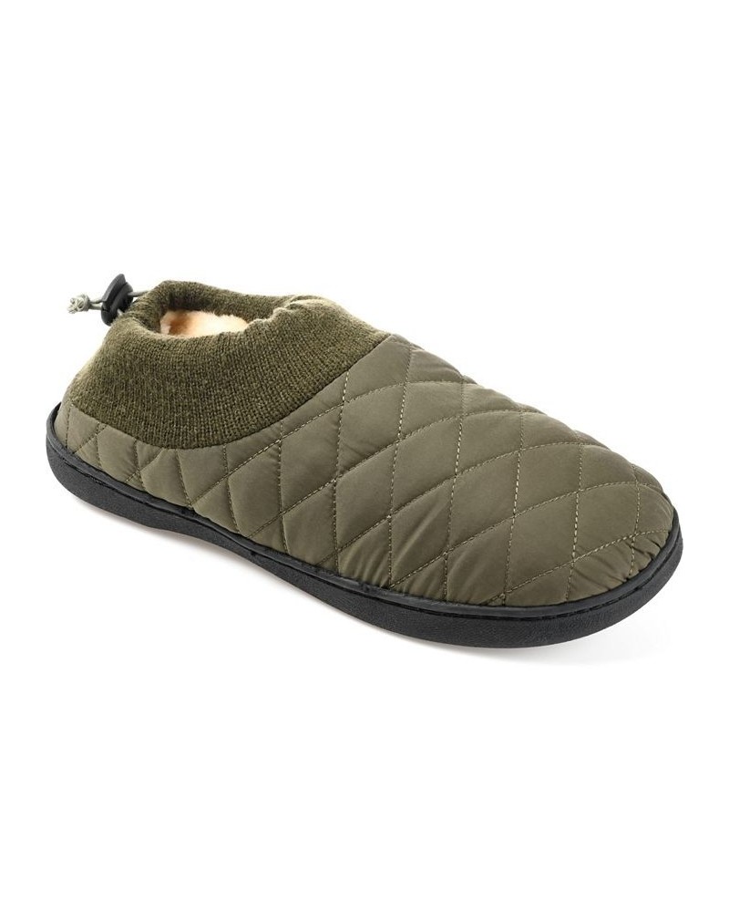 Men's Fargo Clog Slippers Green $24.25 Shoes