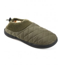 Men's Fargo Clog Slippers Green $24.25 Shoes