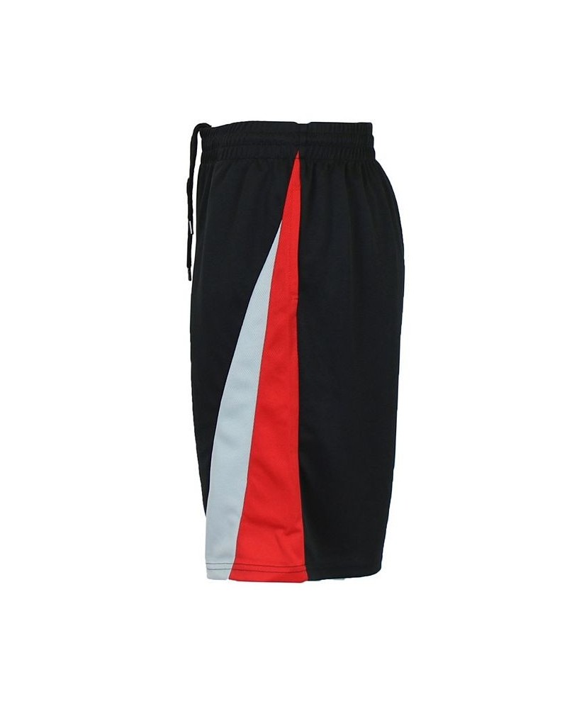 Men's Active Training Modern-Fit Moisture-Wicking Colorblocked Mesh Basketball Shorts PD01 $13.63 Shorts