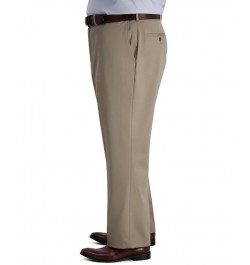 Men's Big & Tall Iron Free Premium Khaki Classic-Fit Flat Front Pant Med Khaki $23.10 Pants