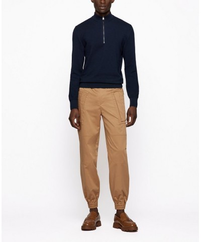 BOSS Men's Regular-Fit Sweater Blue $49.05 Sweaters