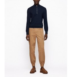 BOSS Men's Regular-Fit Sweater Blue $49.05 Sweaters