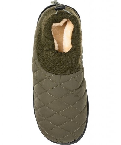 Men's Fargo Clog Slippers Green $24.25 Shoes