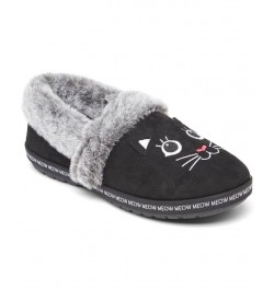 Women's BOBS for Cats Too Cozy Meow Pajamas Slipper Shoes Black $22.80 Shoes