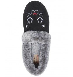 Women's BOBS for Cats Too Cozy Meow Pajamas Slipper Shoes Black $22.80 Shoes