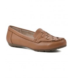 Women's Giver Moc Comfort Loafer Tan, Tumbled, Smooth $28.98 Shoes