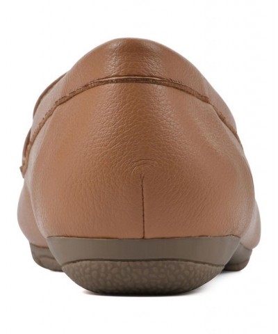 Women's Giver Moc Comfort Loafer Tan, Tumbled, Smooth $28.98 Shoes