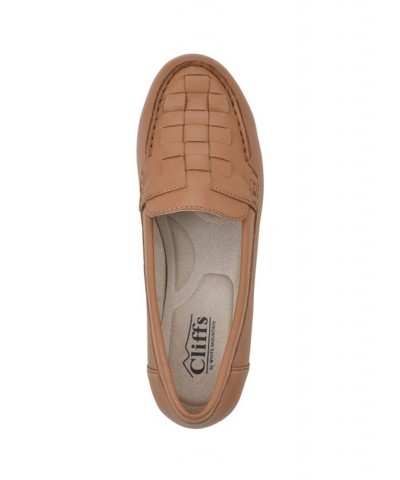 Women's Giver Moc Comfort Loafer Tan, Tumbled, Smooth $28.98 Shoes