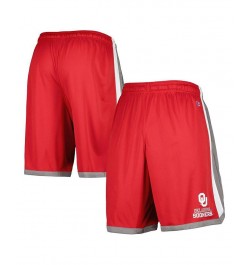 Men's Crimson Oklahoma Sooners Basketball Shorts $27.60 Shorts