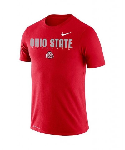 Men's Scarlet Ohio State Buckeyes Big and Tall Legend Facility Performance T-shirt $23.00 T-Shirts