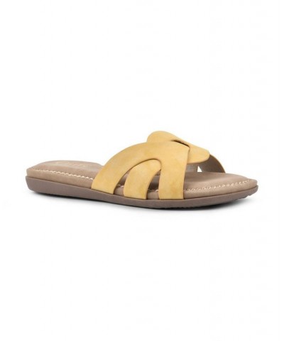 Women's Fortunate Slide Sandal PD02 $24.19 Shoes