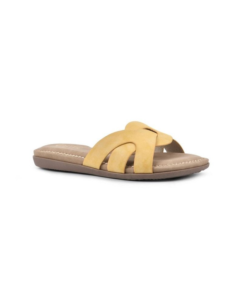 Women's Fortunate Slide Sandal PD02 $24.19 Shoes