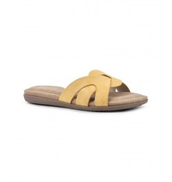 Women's Fortunate Slide Sandal PD02 $24.19 Shoes