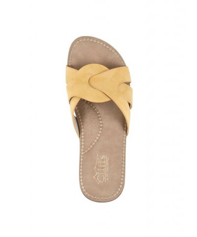 Women's Fortunate Slide Sandal PD02 $24.19 Shoes