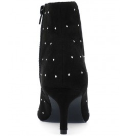 Women's Rossia Studded Bootie Black $62.40 Shoes