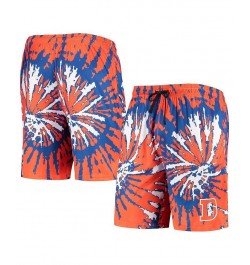 Men's Orange Denver Broncos Retro Static Mesh Lounge Shorts $28.99 Shorts