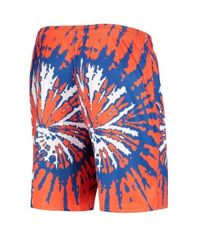 Men's Orange Denver Broncos Retro Static Mesh Lounge Shorts $28.99 Shorts