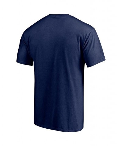 Men's Branded Navy Detroit Tigers Hometown Logo T-shirt $22.79 T-Shirts