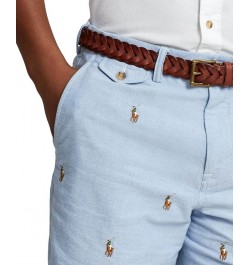 Men's 9-1/4-Inch Classic-Fit Chino Shorts Blue $51.25 Shorts