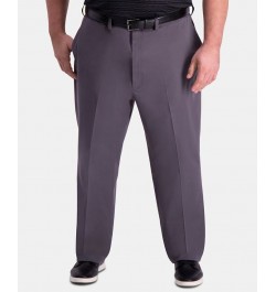 Men's Big & Tall Classic-Fit Khaki Pants Charcoal $22.00 Pants