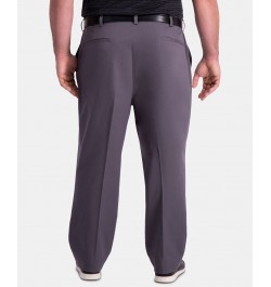 Men's Big & Tall Classic-Fit Khaki Pants Charcoal $22.00 Pants