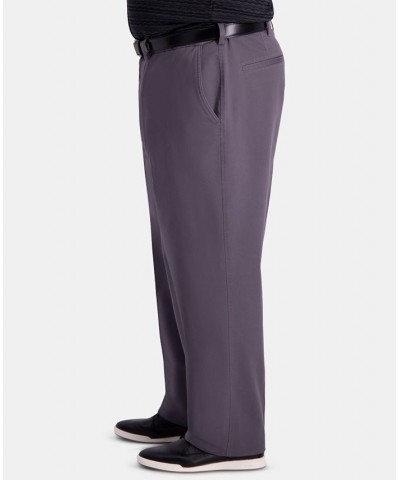 Men's Big & Tall Classic-Fit Khaki Pants Charcoal $22.00 Pants