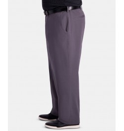 Men's Big & Tall Classic-Fit Khaki Pants Charcoal $22.00 Pants