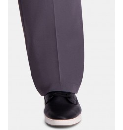 Men's Big & Tall Classic-Fit Khaki Pants Charcoal $22.00 Pants