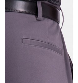 Men's Big & Tall Classic-Fit Khaki Pants Charcoal $22.00 Pants