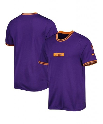 Men's Purple Phoenix Suns Courtside DNA Performance T-shirt $33.32 T-Shirts