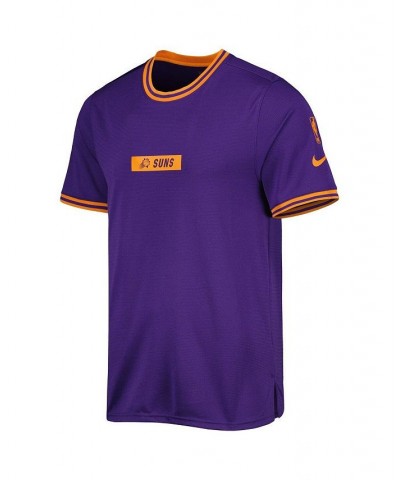 Men's Purple Phoenix Suns Courtside DNA Performance T-shirt $33.32 T-Shirts