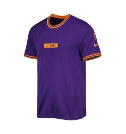 Men's Purple Phoenix Suns Courtside DNA Performance T-shirt $33.32 T-Shirts