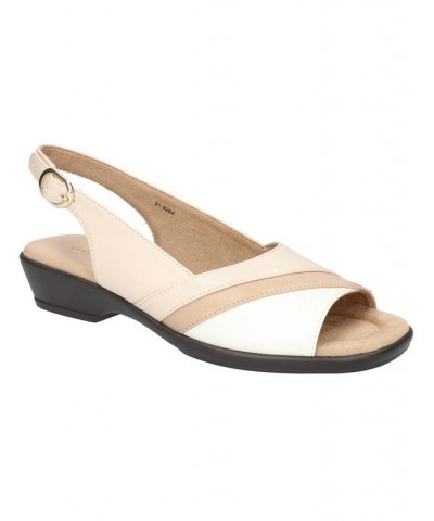 Women's Harriet Slingback Sandals Tan/Beige $31.85 Shoes