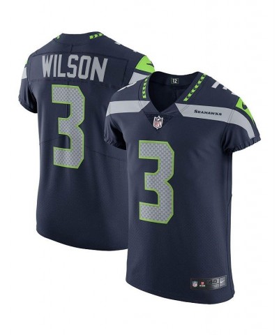 Men's Russell Wilson College Navy Seattle Seahawks Vapor Elite Player Jersey $103.73 Jersey