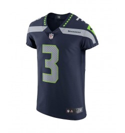 Men's Russell Wilson College Navy Seattle Seahawks Vapor Elite Player Jersey $103.73 Jersey