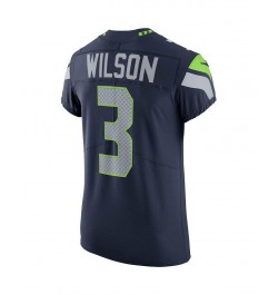 Men's Russell Wilson College Navy Seattle Seahawks Vapor Elite Player Jersey $103.73 Jersey