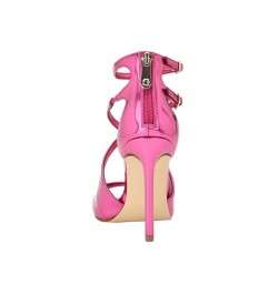 Women's Sella Open Toe Cross Strap Single Sole Heels PD04 $39.60 Shoes